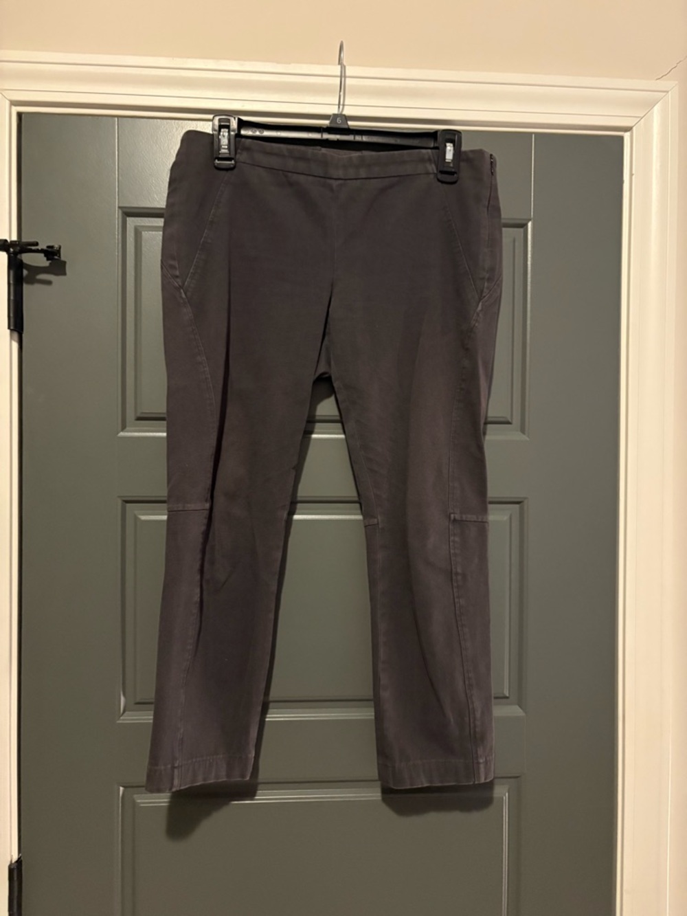 Brunello Cucinelli Gray Cropped Ankle Pants Size 6 IT 42